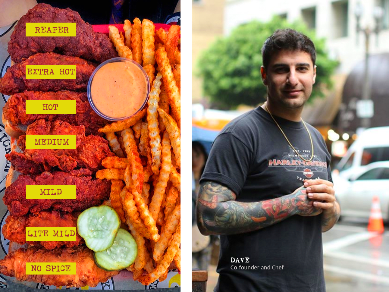 Dave's Hot Chicken's Seven Signature Spice Blends